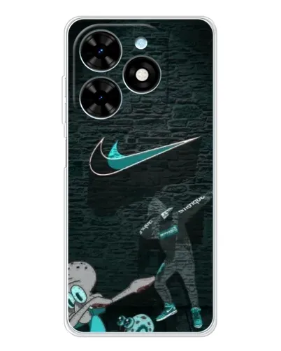 Чехол для TECNO Spark Go 2025 с картинкой «Спортивный арт Nike»