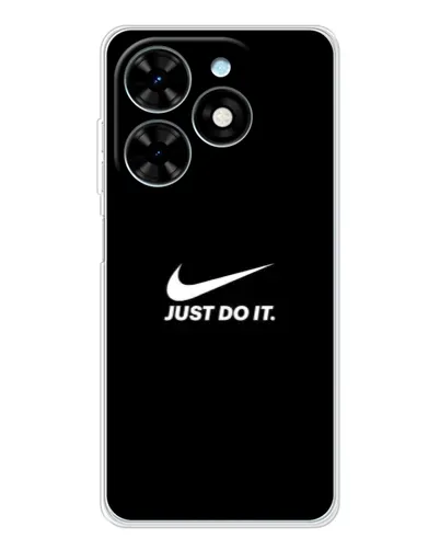 Чехол для TECNO Spark Go 2025 с картинкой «Минимализм от Nike»