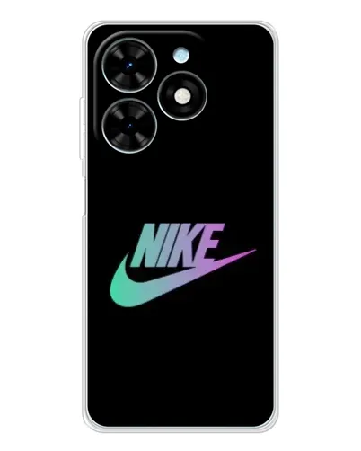 Чехол для TECNO Spark Go 2025 с картинкой «Nike — городская ночь»