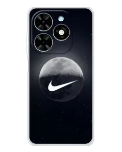 Чехол для TECNO Spark Go 2025 с картинкой «Nike в стиле граффити»