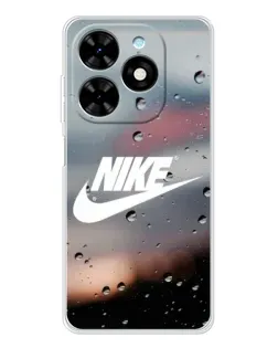 Чехол для TECNO Spark Go 2025 с картинкой «Nike в стиле ретро»