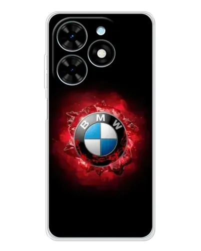 Чехол для TECNO Spark Go 2025 с картинкой «Логотип BMW — вспышка»