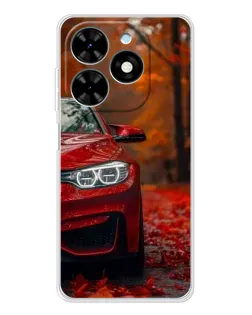 Чехол для TECNO Spark Go 2025 с картинкой «Осенняя BMW M4»