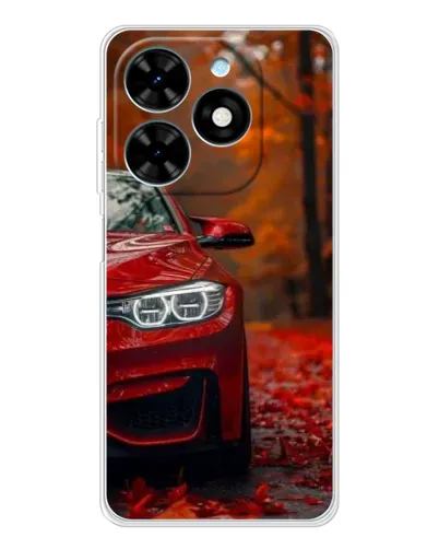 Чехол для TECNO Spark Go 2025 с картинкой «Осенняя BMW M4»