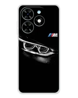 Чехол для TECNO Spark Go 2025 с картинкой «BMW — взгляд тигра»