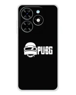 Чехол для TECNO Spark Go 2025 с картинкой «PUBG — классический лого»