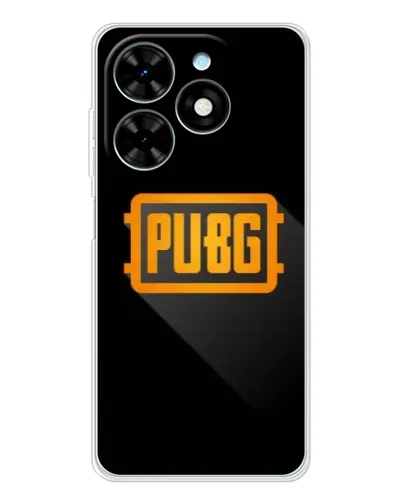 Чехол для TECNO Spark Go 2025 с картинкой «PUBG — рамка лого» Чехол для TECNO Spark Go 2025 с картинкой «PUBG — рамка лого»