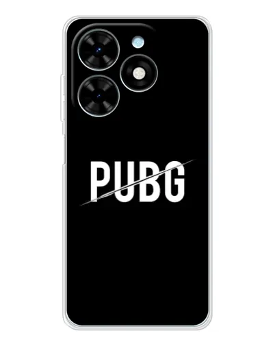 Чехол для TECNO Spark Go 2025 с картинкой «PUBG — белый логотип» Чехол для TECNO Spark Go 2025 с картинкой «PUBG — белый логотип»