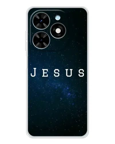 Чехол для TECNO Spark Go 2025 с картинкой «Звездное небо Jesus»