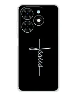 Чехол для TECNO Spark Go 2025 с картинкой «Тонкая линия веры»