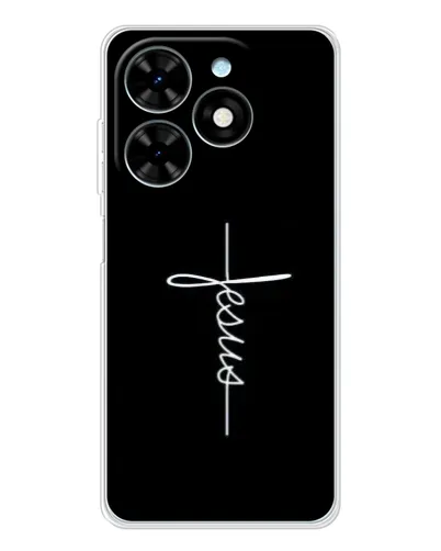 Чехол для TECNO Spark Go 2025 с картинкой «Тонкая линия веры»