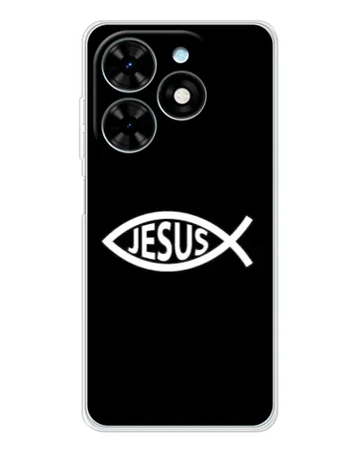 Чехол для TECNO Spark Go 2025 с картинкой «Классический Jesus»