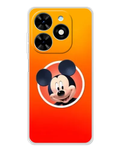 Чехол для TECNO Spark Go 2025 с картинкой «Mickey в круге» Чехол для TECNO Spark Go 2025 с картинкой «Mickey в круге»
