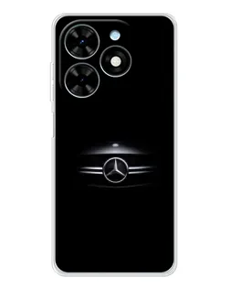 Чехол для TECNO Spark Go 2025 с картинкой «Mercedes — абстрактные линии» Чехол для TECNO Spark Go 2025 с картинкой «Mercedes — абстрактные линии»