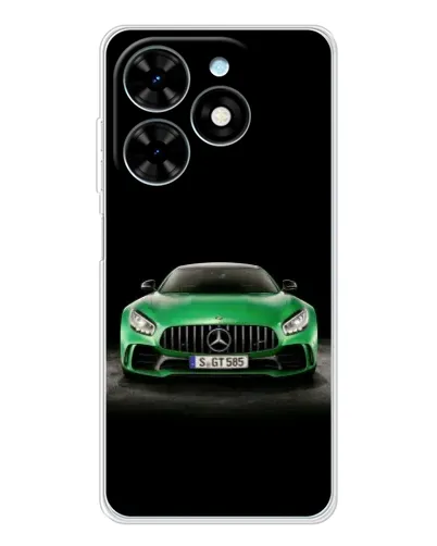 Чехол для TECNO Spark Go 2025 с картинкой «Mercedes — неоновый лого» Чехол для TECNO Spark Go 2025 с картинкой «Mercedes — неоновый лого»