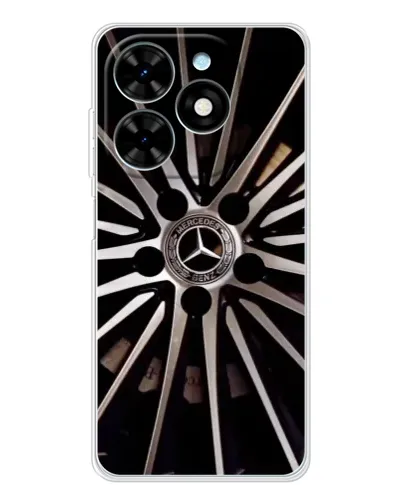 Чехол для TECNO Spark Go 2025 с картинкой «Диск Mercedes» Чехол для TECNO Spark Go 2025 с картинкой «Диск Mercedes»
