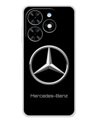 Чехол для TECNO Spark Go 2025 с картинкой «Mercedes Silver Logo» Чехол для TECNO Spark Go 2025 с картинкой «Mercedes Silver Logo»