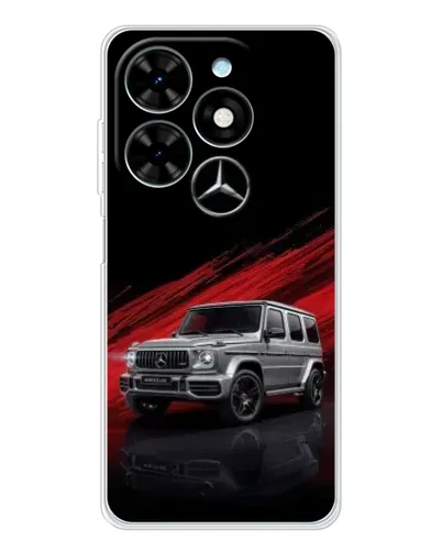 Чехол для TECNO Spark Go 2025 с картинкой «Mercedes G-Class красный» Чехол для TECNO Spark Go 2025 с картинкой «Mercedes G-Class красный»