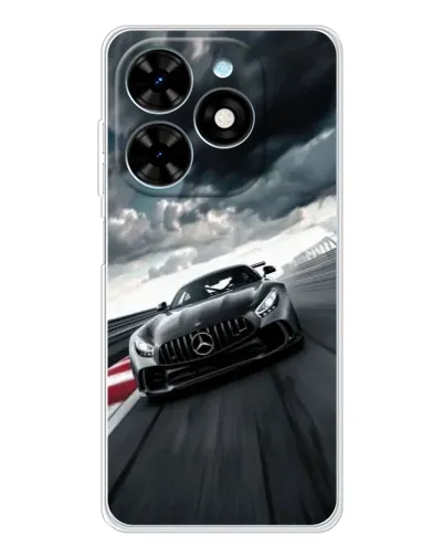 Чехол для TECNO Spark Go 2025 с картинкой «Гоночный Mercedes AMG» Чехол для TECNO Spark Go 2025 с картинкой «Гоночный Mercedes AMG»
