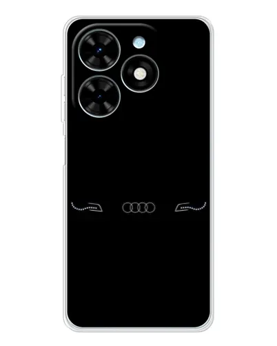 Чехол для TECNO Spark Go 2025 с картинкой «Audi — световой подпись» Чехол для TECNO Spark Go 2025 с картинкой «Audi — световой подпись»