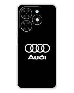 Чехол для TECNO Spark Go 2025 с картинкой «Классическое лого Audi» Чехол для TECNO Spark Go 2025 с картинкой «Классическое лого Audi»