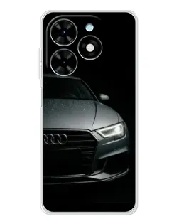 Чехол для TECNO Spark Go 2025 с картинкой «Audi — детализация кузова» Чехол для TECNO Spark Go 2025 с картинкой «Audi — детализация кузова»