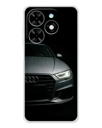 Чехол для TECNO Spark Go 2025 с картинкой «Audi — детализация кузова» Чехол для TECNO Spark Go 2025 с картинкой «Audi — детализация кузова»
