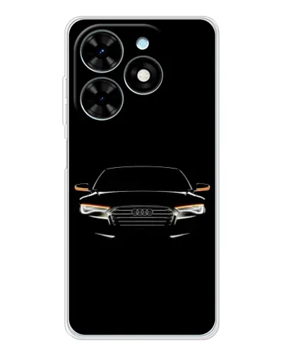 Чехол для TECNO Spark Go 2025 с картинкой «Audi — ночной контур» Чехол для TECNO Spark Go 2025 с картинкой «Audi — ночной контур»