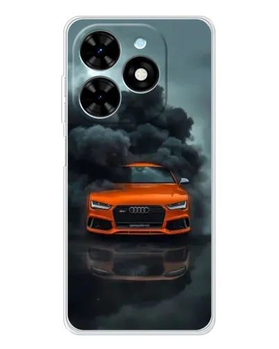 Чехол для TECNO Spark Go 2025 с картинкой «Audi в облаках дыма» Чехол для TECNO Spark Go 2025 с картинкой «Audi в облаках дыма»