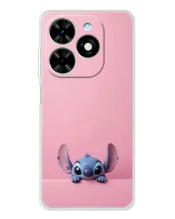 Чехол для TECNO Spark Go 2025 с картинкой «Stitch выглядывает» Чехол для TECNO Spark Go 2025 с картинкой «Stitch выглядывает»