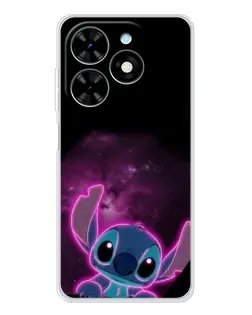 Чехол для TECNO Spark Go 2025 с картинкой «Неоновый Stitch» Чехол для TECNO Spark Go 2025 с картинкой «Неоновый Stitch»