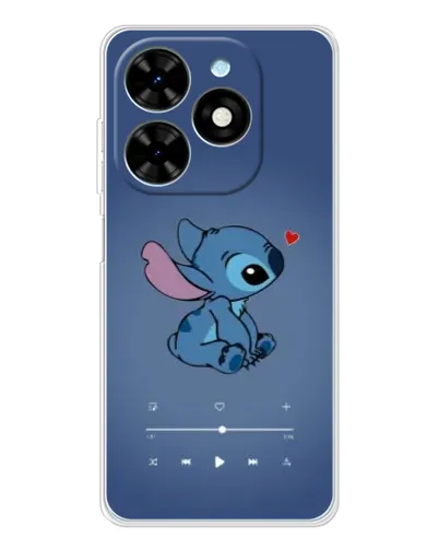 Чехол для TECNO Spark Go 2025 с картинкой «Музыкальный Stitch» Чехол для TECNO Spark Go 2025 с картинкой «Музыкальный Stitch»