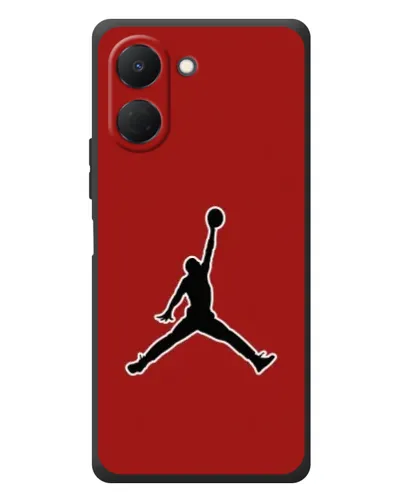 Чехол для TECNO Spark Go 3 с картинкой «Jordan Red Back» Чехол для TECNO Spark Go 3 с картинкой «Jordan Red Back»