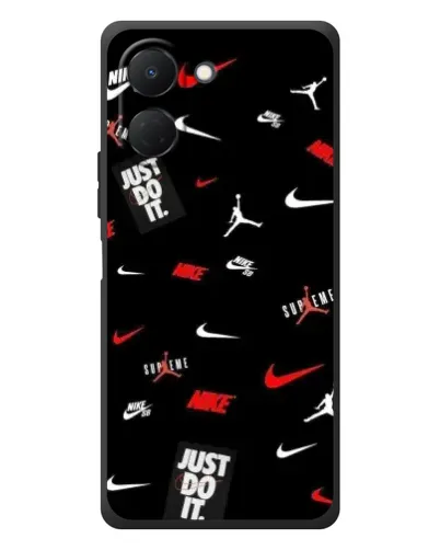 Чехол для TECNO Spark Go 3 с картинкой «Nike Mix Pattern» Чехол для TECNO Spark Go 3 с картинкой «Nike Mix Pattern»