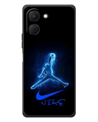Чехол для TECNO Spark Go 3 с картинкой «Jordan Neon Blue» Чехол для TECNO Spark Go 3 с картинкой «Jordan Neon Blue»