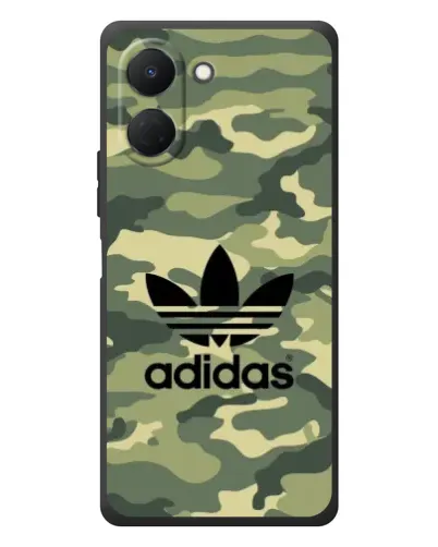 Чехол для TECNO Spark Go 3 с картинкой «Милитари стиль Adidas» Чехол для TECNO Spark Go 3 с картинкой «Милитари стиль Adidas»