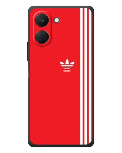 Чехол для TECNO Spark Go 3 с картинкой «Красный минимализм Adidas» Чехол для TECNO Spark Go 3 с картинкой «Красный минимализм Adidas»