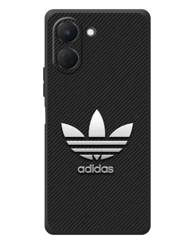 Чехол для TECNO Spark Go 3 с картинкой «Adidas Карбоновая текстура» Чехол для TECNO Spark Go 3 с картинкой «Adidas Карбоновая текстура»