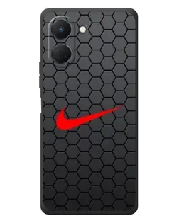 Чехол для TECNO Spark Go 3 с картинкой «Nike — карбоновая сетка» Чехол для TECNO Spark Go 3 с картинкой «Nike — карбоновая сетка»