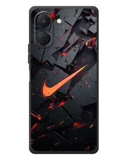 Чехол для TECNO Spark Go 3 с картинкой «Nike — эффект разломов» Чехол для TECNO Spark Go 3 с картинкой «Nike — эффект разломов»