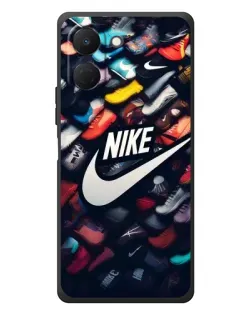 Чехол для TECNO Spark Go 3 с картинкой «Коллекция кроссовок Nike» Чехол для TECNO Spark Go 3 с картинкой «Коллекция кроссовок Nike»
