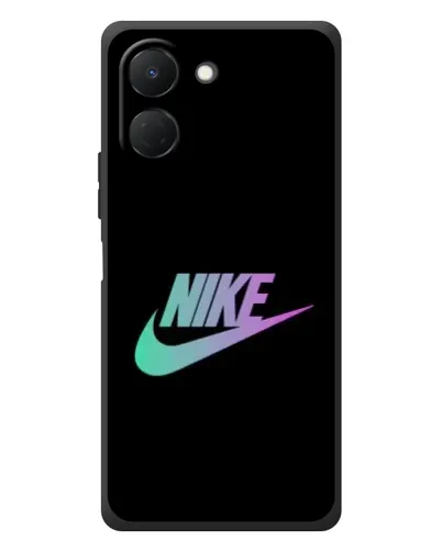 Чехол для TECNO Spark Go 3 с картинкой «Nike — городская ночь»