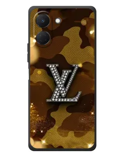 Чехол для TECNO Spark Go 3 с картинкой «Камуфляжный Louis Vuitton»