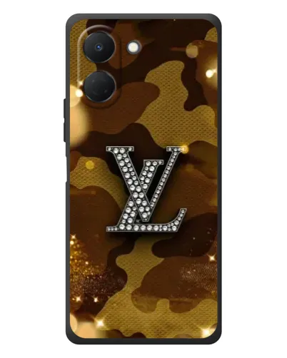 Чехол для TECNO Spark Go 3 с картинкой «Камуфляжный Louis Vuitton»
