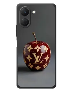 Чехол для TECNO Spark Go 3 с картинкой «Красное яблоко LV»