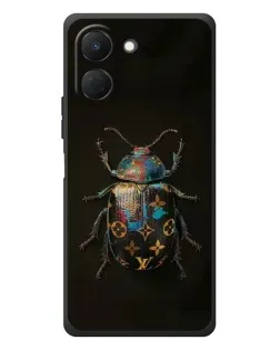 Чехол для TECNO Spark Go 3 с картинкой «LV — мраморный принт»