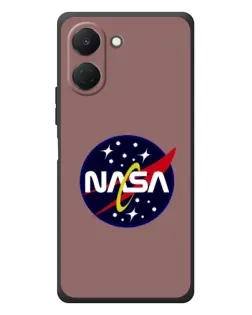 Чехол для TECNO Spark Go 3 с картинкой «NASA — ретро космос»