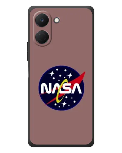 Чехол для TECNO Spark Go 3 с картинкой «NASA — ретро космос»