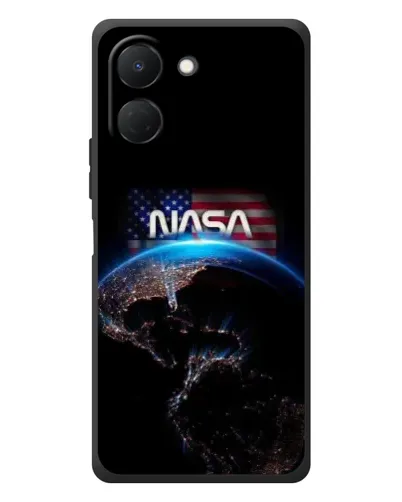 Чехол для TECNO Spark Go 3 с картинкой «Земля из космоса NASA»