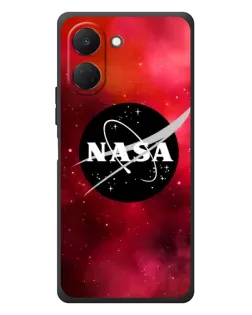 Чехол для TECNO Spark Go 3 с картинкой «NASA — красная туманность»